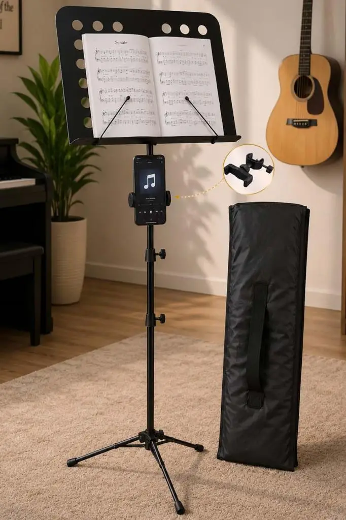 Lastvoice Nt-106 Tel Nota Sehpası Makaslı ( Taşıma Çantalı )