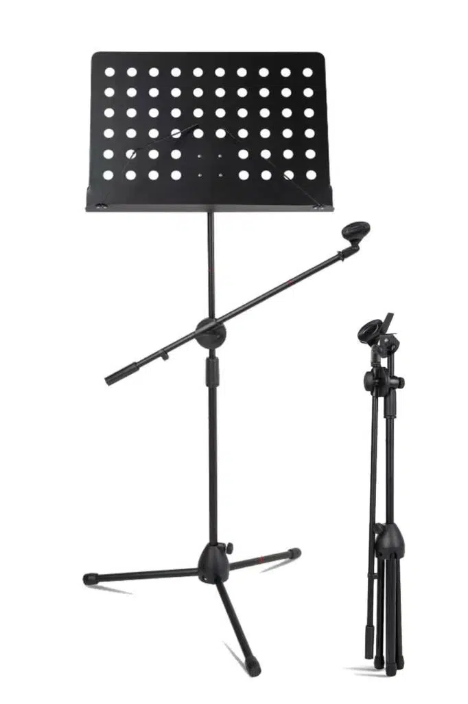Lastvoice NT-110 Mikrofon ve Şef Nota Standı Sehpası İkisi Bir Arada Lastvoice NT-110 Mikrofon ve Şef Nota Standı Sehpası İkisi Bir Arada