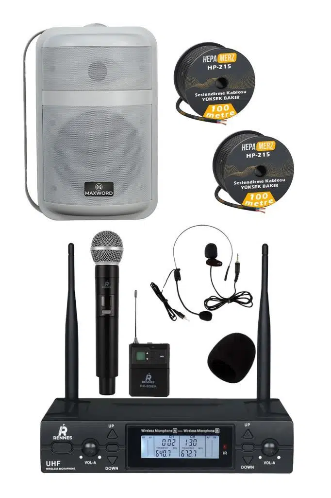 Lastvoice Okul Ses Sistemi İdeal İç-Dış Anfi Hoparlör Sistemi Full Paket-6 Lastvoice Okul Ses Sistemi İdeal İç-Dış Anfi Hoparlör Sistemi Full Paket-6