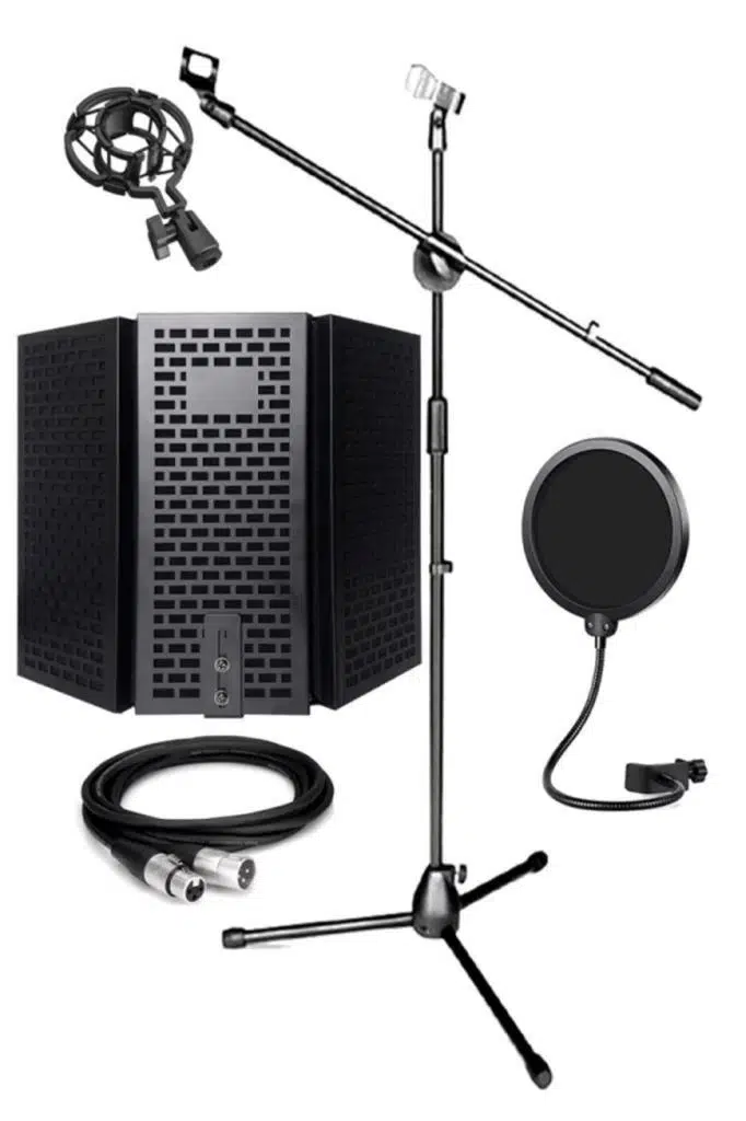 Lastvoice PF-30X Mikrofon Standı Yalıtım Paneli XLR Kablo Pop Filter Lastvoice PF-30X Mikrofon Standı Yalıtım Paneli XLR Kablo Pop Filter