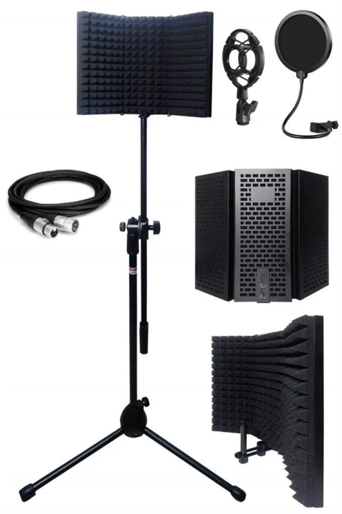 Lastvoice PF-30X Mikrofon Standı Yalıtım Paneli XLR Kablo Pop Filter Lastvoice PF-30X Mikrofon Standı Yalıtım Paneli XLR Kablo Pop Filter