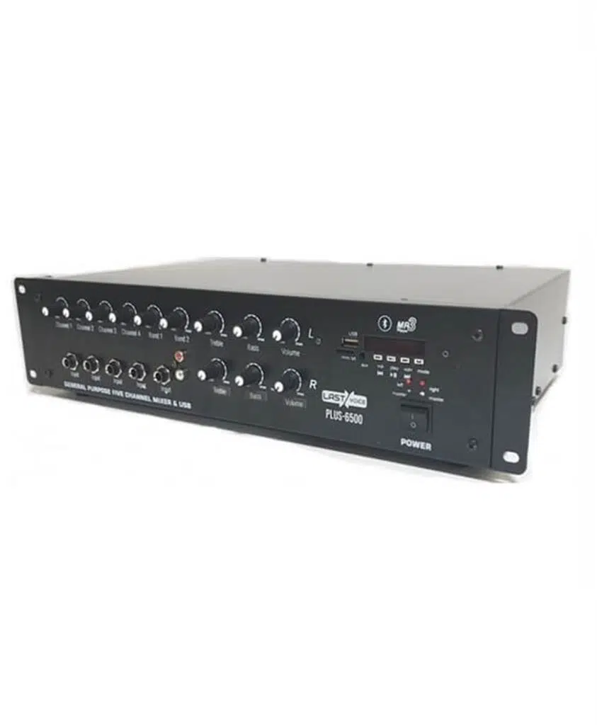Lastvoice Plus-6500 Stereo Çift Trafolu 2x250 Watt Mikser Anfi Lastvoice Plus-6500 Stereo Çift Trafolu 2x250 Watt Mikser Anfi
