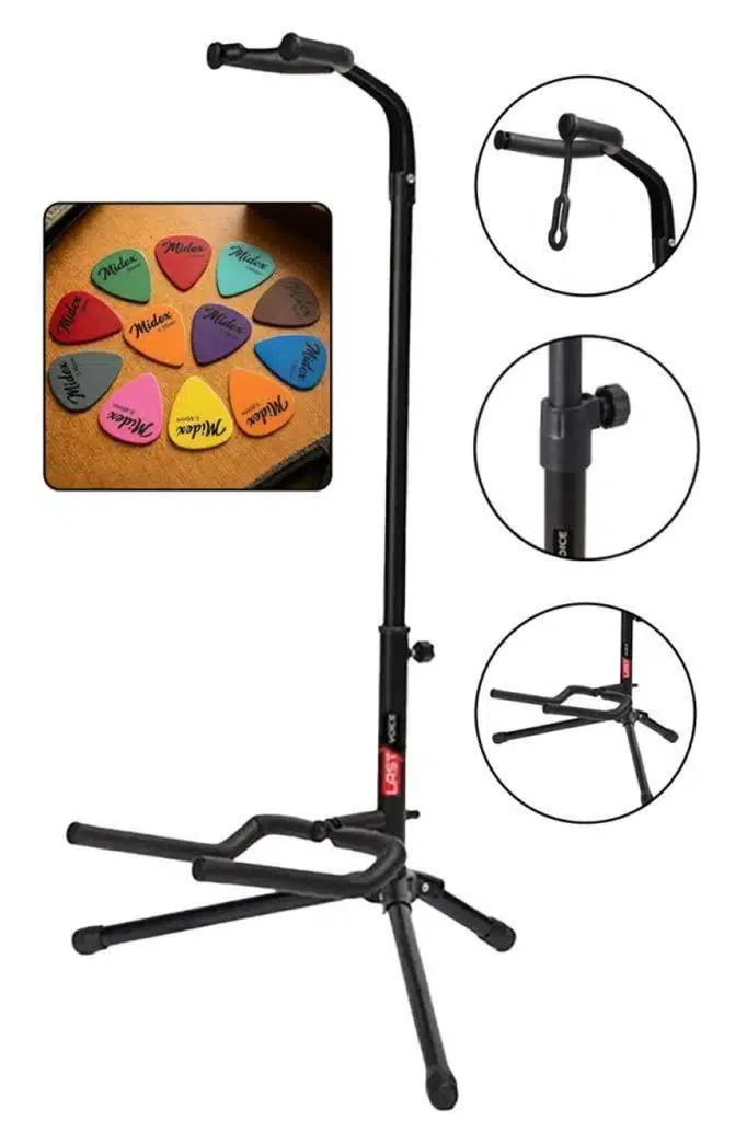 Lastvoice Portatif Demonte Gitar Standı Sehpası Pena Hediye (GTR-01) Lastvoice Portatif Demonte Gitar Standı Sehpası Pena Hediye (GTR-01)