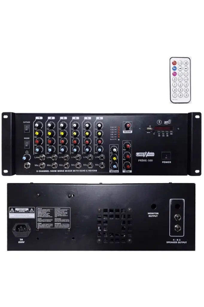 Lastvoice Prime-500W 500 Watt Usb Ekho ve Reverbli Cami Anfisi Lastvoice Prime-500W 500 Watt Usb Ekho ve Reverbli Cami Anfisi