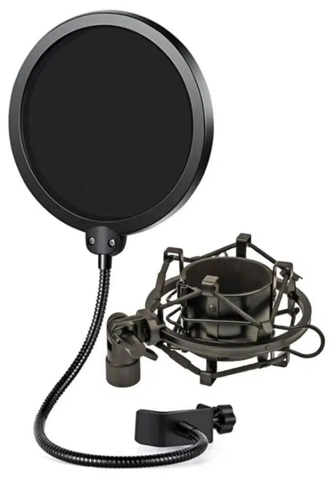 Lastvoice PS-01SHX Stüdyo Çift Katman Pop Filtre + Shock Mount Lastvoice PS-01SHX Stüdyo Çift Katman Pop Filtre + Shock Mount