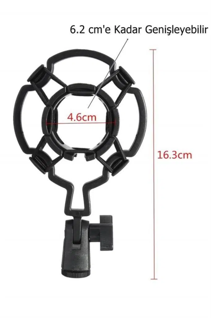 Lastvoice PSM-100 Stüdyo Mikrofon Tutucu Plastik Shock Mount