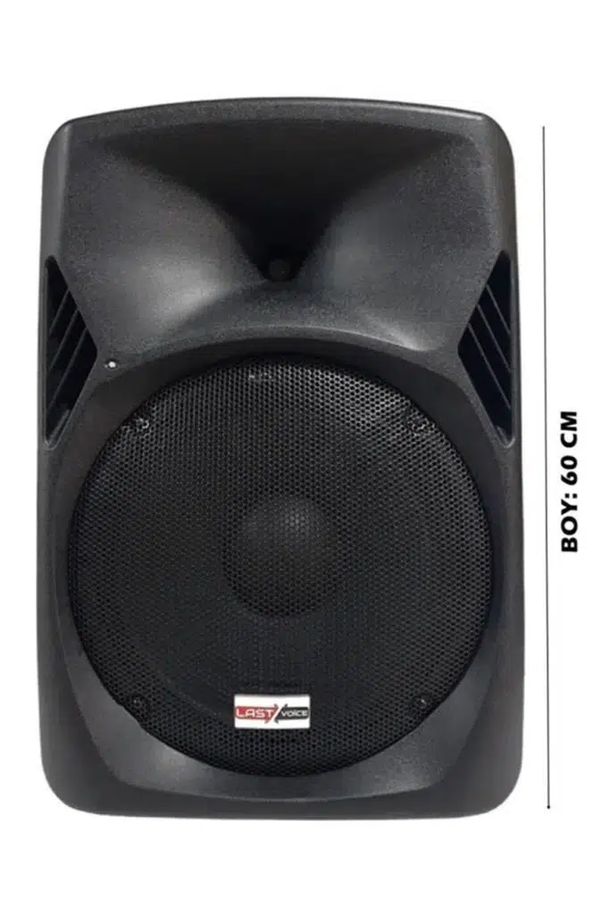 Lastvoice School Paket-1 Okul Tören Ses Sistemi Full Set (Hoparlör Anfi Mikrofon Stand)