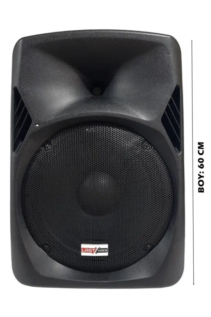 Lastvoice School Paket-3 Okul Tören Ses Sistemi Full Set (Hoparlör Anfi Mikrofon Stand)