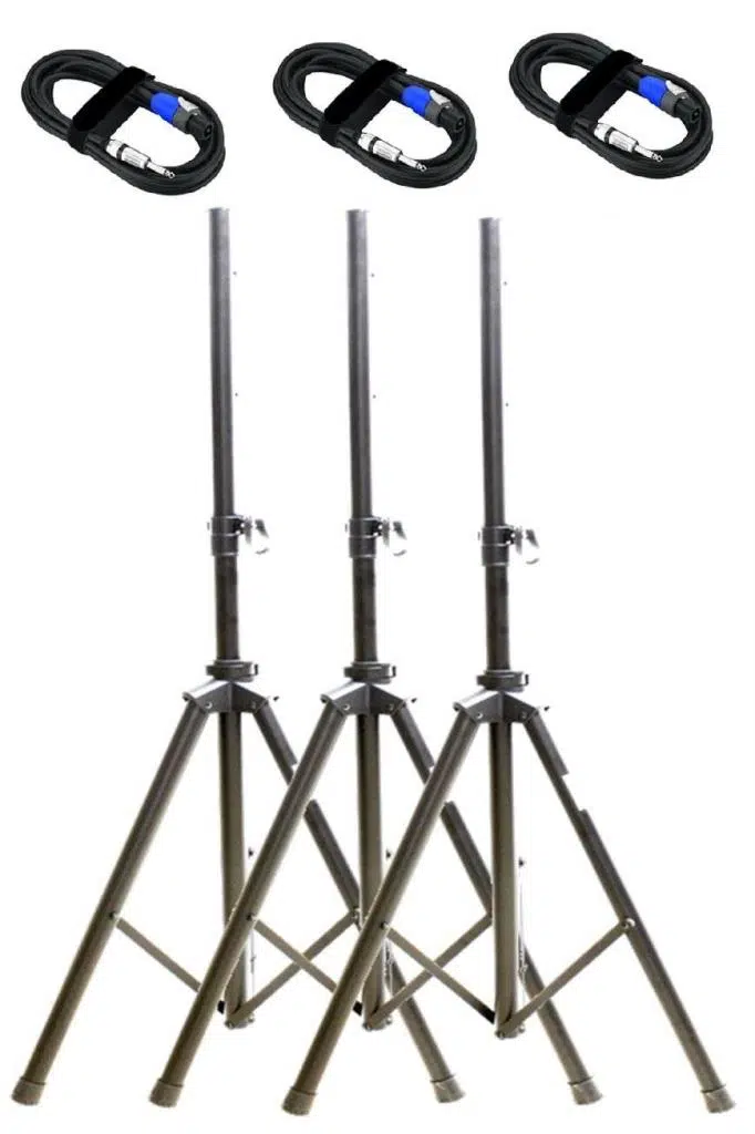 Lastvoice School Paket-3 Okul Tören Ses Sistemi Full Set (Hoparlör Anfi Mikrofon Stand)