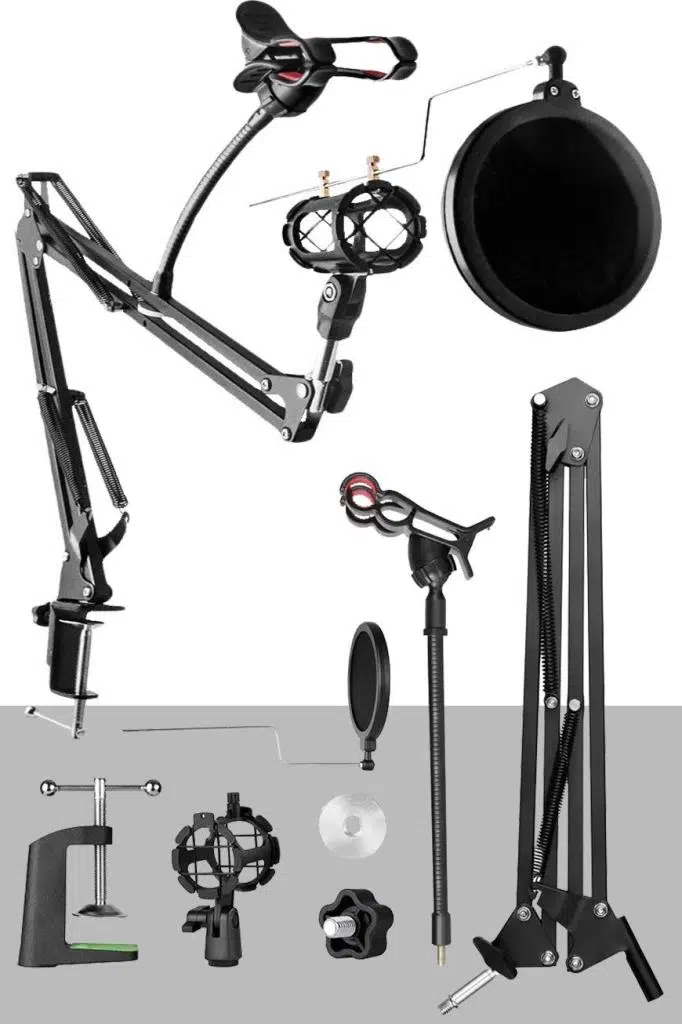 Lastvoice Set-01 - Mikrofon standı + Shock Mount + Pop Filter