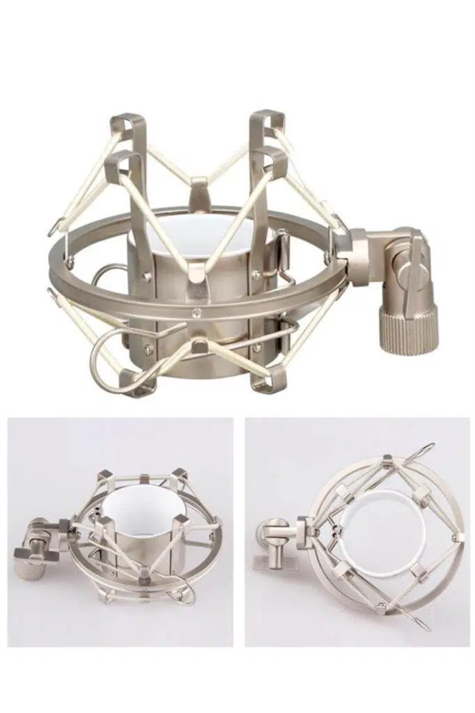 Lastvoice SHM-02 PRO Stüdyo Mikrofon Gri Shock Mount ( Metal ) Lastvoice SHM-02 PRO Stüdyo Mikrofon Gri Shock Mount ( Metal )