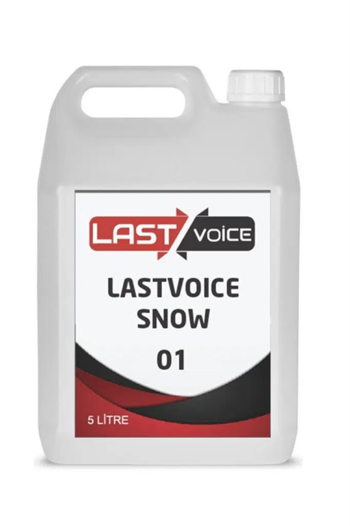 Lastvoice Snow-01 Kar Makinesi Likiti Yoğun 5 Litre ( Kar Sıvısı ) Lastvoice Snow-01 Kar Makinesi Likiti Yoğun 5 Litre ( Kar Sıvısı )