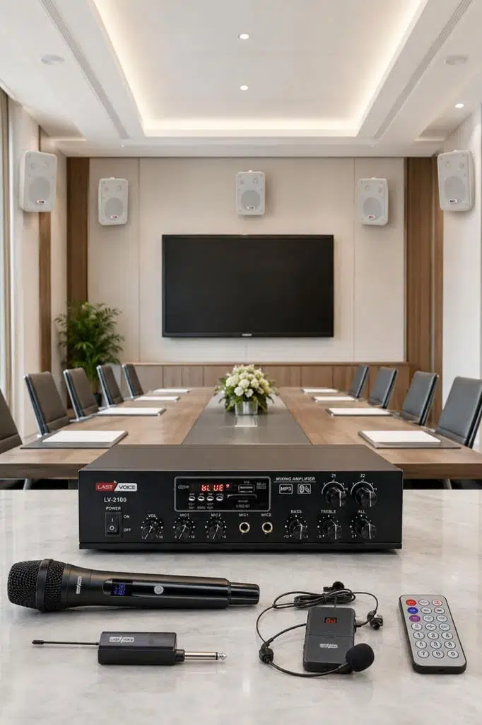 Lastvoice Soft Plus Paket-4 Hoparlör ve Anfi Mağaza Ses Sistemi