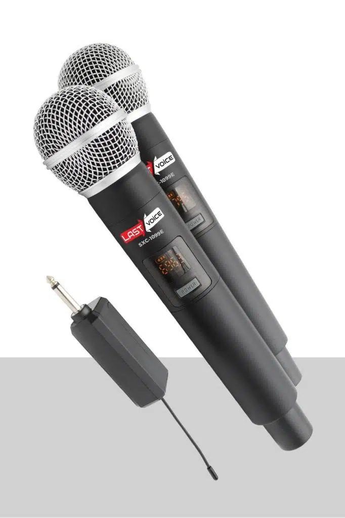 Lastvoice SXC-1099E Şarjlı ÇİFTLİ EL Telsiz Kablosuz Mikrofon UHF Lastvoice SXC-1099E Şarjlı ÇİFTLİ EL Telsiz Kablosuz Mikrofon UHF