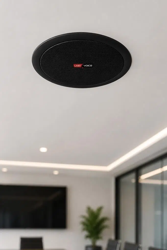 Lastvoice Tvx-6TB Trafolu Alçıpan Tavan Hoparlörü (Siyah 16 cm 30 Watt)