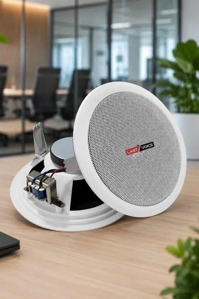 Lastvoice Tvx-8T Hat Trafolu Alçıpan Tavan Hoparlörü 20 cm 40 Watt Lastvoice Tvx-8T Hat Trafolu Alçıpan Tavan Hoparlörü 20 cm 40 Watt