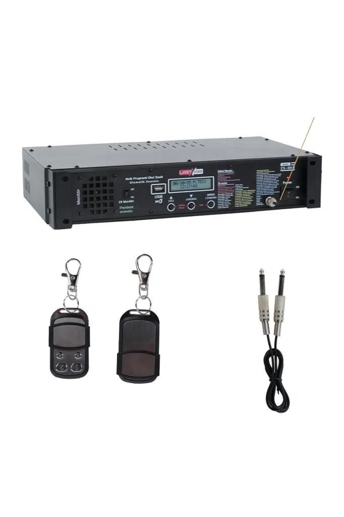 Lastvoice ZS-119R USB Kumandalı Okul Zili (Pandemi Anonsu İstiklal Marşı) Lastvoice ZS-119R USB Kumandalı Okul Zili (Pandemi Anonsu İstiklal Marşı)