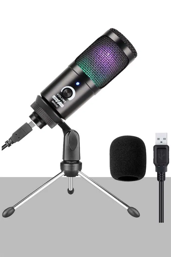 Macbook İçin USB RGB Mikrofon Lastvoice BM350 RGB USB Pc Mikrofon Macbook İçin USB RGB Mikrofon Lastvoice BM350 RGB USB Pc Mikrofon