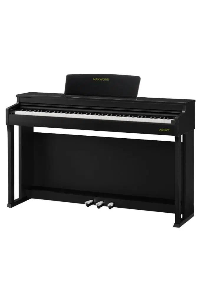 Maxword ABOVE Yüksek Kaliteli Hammer Action 88 Tuşlu Dijital Piyano (Siyah)