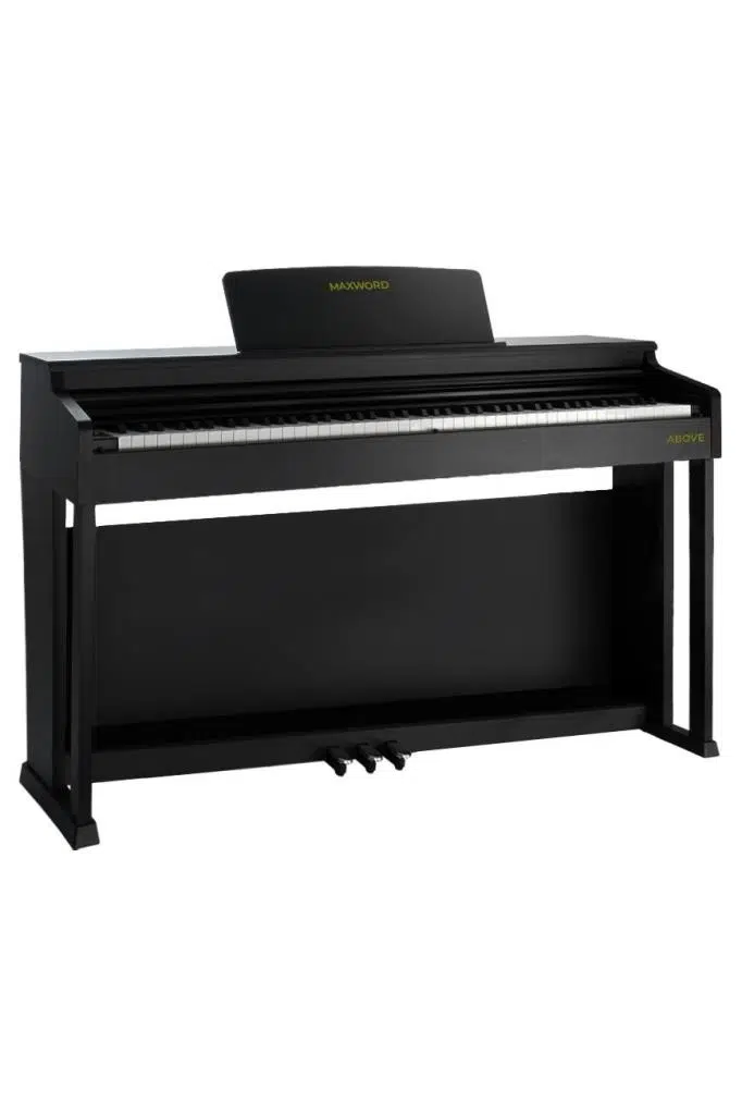 Maxword ABOVE Yüksek Kaliteli Hammer Action 88 Tuşlu Dijital Piyano (Siyah)