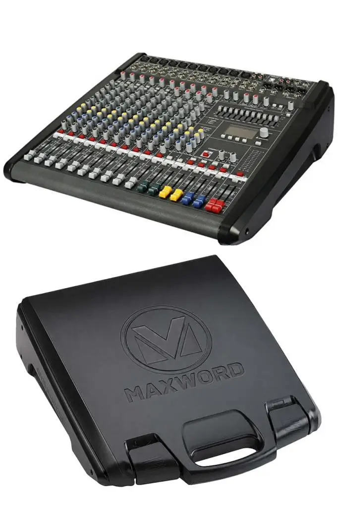 Maxword CMS-1000-3 Mixer 10 Kanal Analog Kompakt Power Mikser