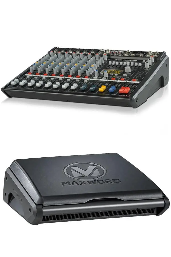 Maxword CMS 600-3 Mixer 8 Kanal Analog Kompakt Power Mikser