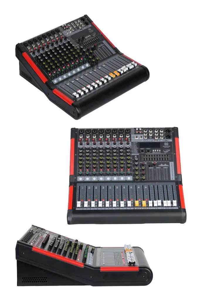 Maxword DC08-PRO 2x99 DSP Efekt Ses Mikseri 8 Kanal Deck Mixer Maxword DC08-PRO 2x99 DSP Efekt Ses Mikseri 8 Kanal Deck Mixer
