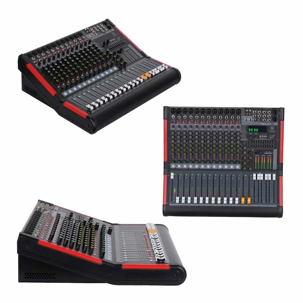 Maxword DC12-PRO 2x99 DSP Efekt Ses Mikseri 12 Kanal Deck Mixer Maxword DC12-PRO 2x99 DSP Efekt Ses Mikseri 12 Kanal Deck Mixer
