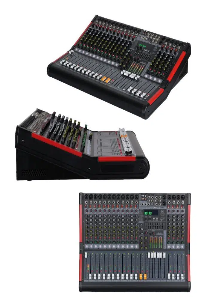 Maxword DC16-PRO 2x99 DSP Efekt Ses Mikseri 16 Kanal Deck Mixer Maxword DC16-PRO 2x99 DSP Efekt Ses Mikseri 16 Kanal Deck Mixer