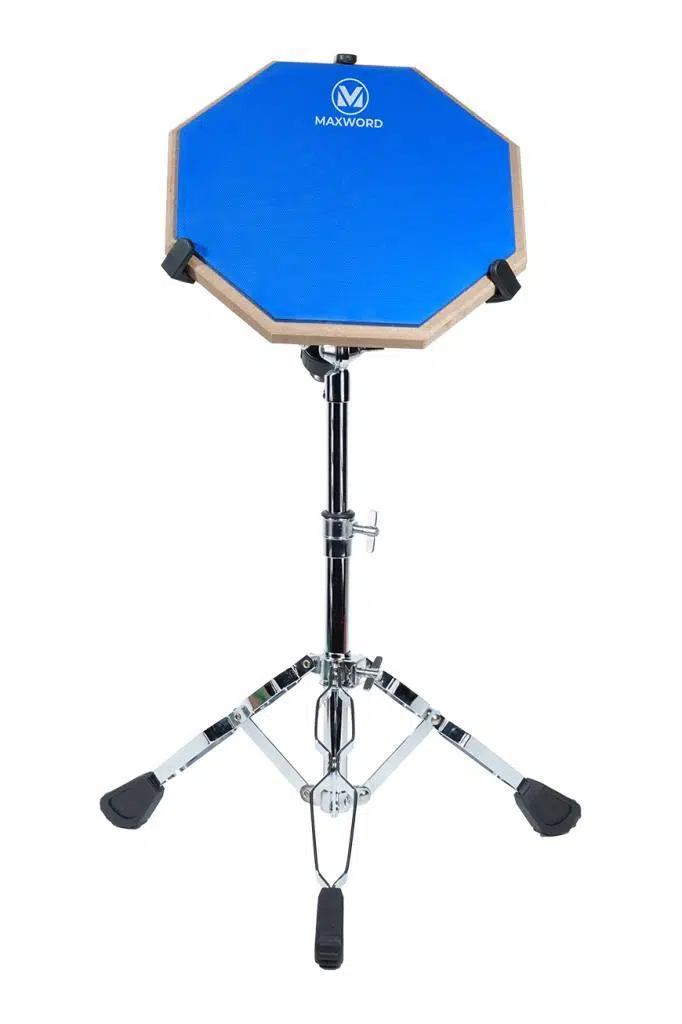 Maxword DD-239BL Pro Bateri Davul Çalışma Pedi Seti Drum Practice Pad Full Set