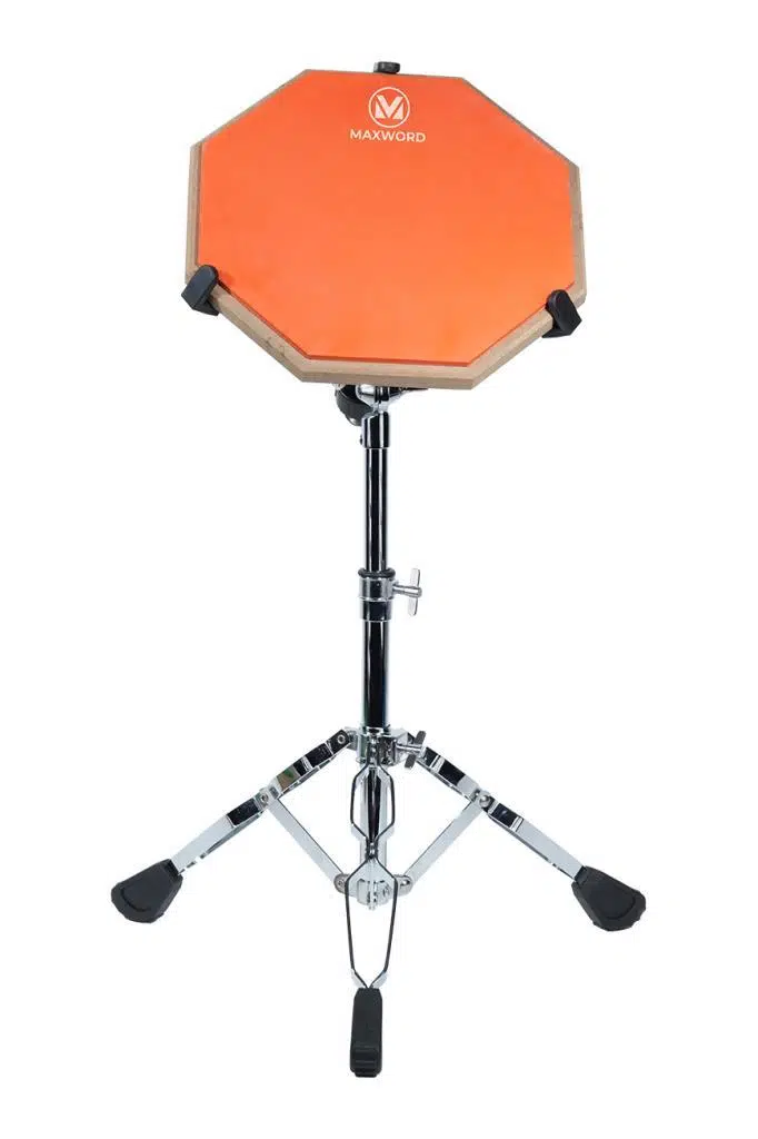 Maxword DD-239OR Pro Bateri Davul Çalışma Pedi Seti Drum Practice Pad Full Set Maxword DD-239OR Pro Bateri Davul Çalışma Pedi Seti Drum Practice Pad Full Set