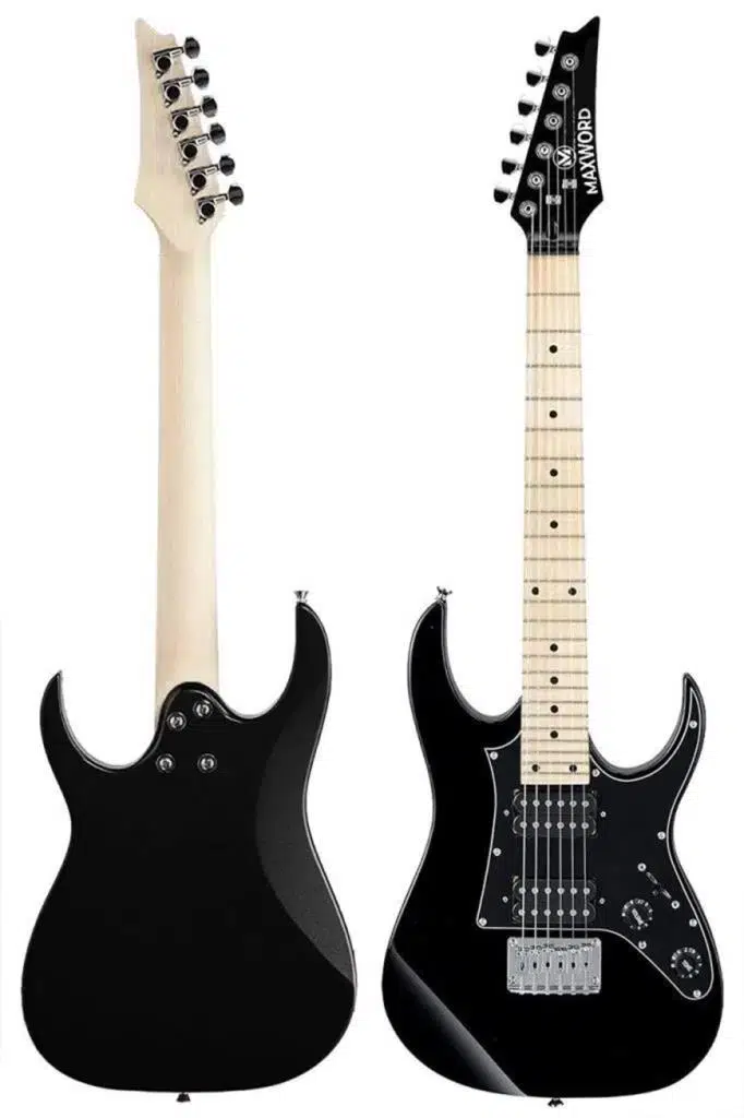 Maxword DE-150BK Maple Klavye HH Manyetik Yüksek Kaliteli Elektro Gitar Seti Maxword DE-150BK Maple Klavye HH Manyetik Yüksek Kaliteli Elektro Gitar Seti