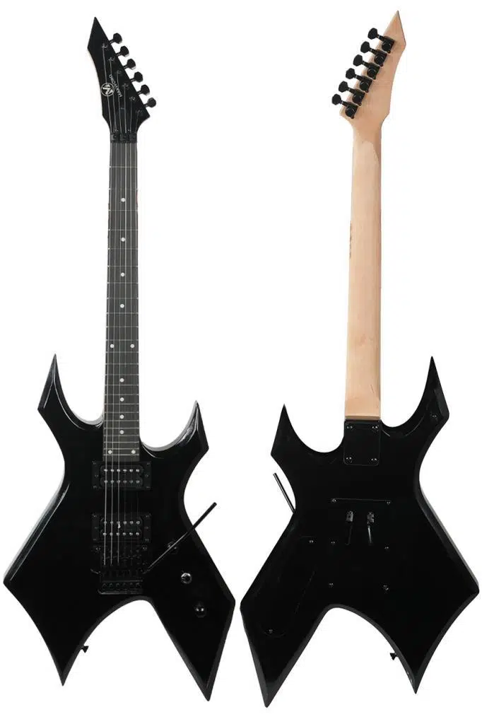 Maxword GT-Line-BK Profesyonel Warlock Kasa HH Elektro Gitar Seti Siyah Maxword GT-Line-BK Profesyonel Warlock Kasa HH Elektro Gitar Seti Siyah