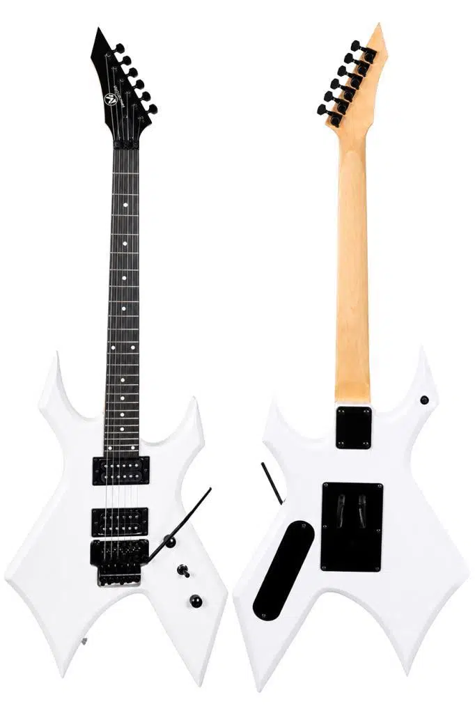 Maxword GT-Line-WH Profesyonel Warlock Kasa HH Elektro Gitar Seti Beyaz Maxword GT-Line-WH Profesyonel Warlock Kasa HH Elektro Gitar Seti Beyaz
