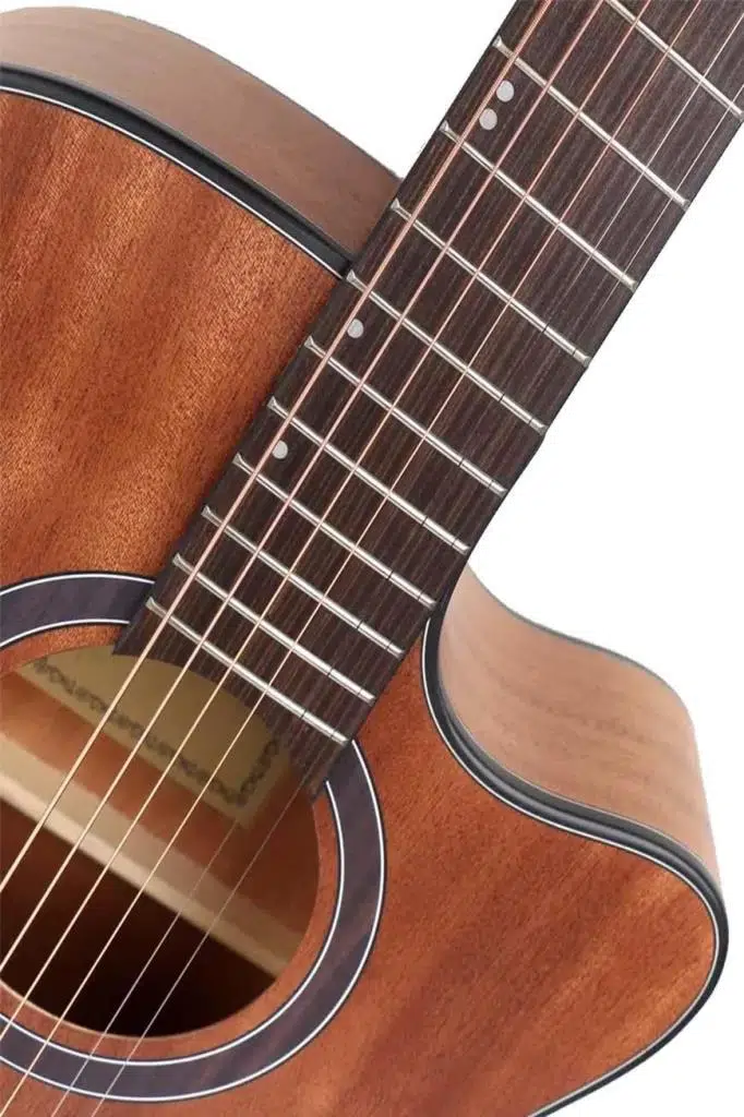 Maxword M450-EQ Profesyonel Masif Ağaç Elektro Akustik Gitar Seti 4/4 Yetişkin Seri üst Segment