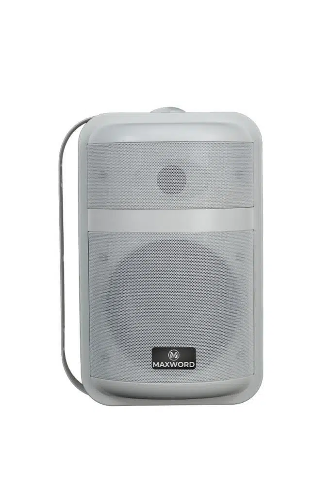 Maxword MDS-104TW Yüksek Kaliteli 160W 4 İnç 16 ohm/100V İki Yollu Duvar Tipi Sütun Hoparlör
