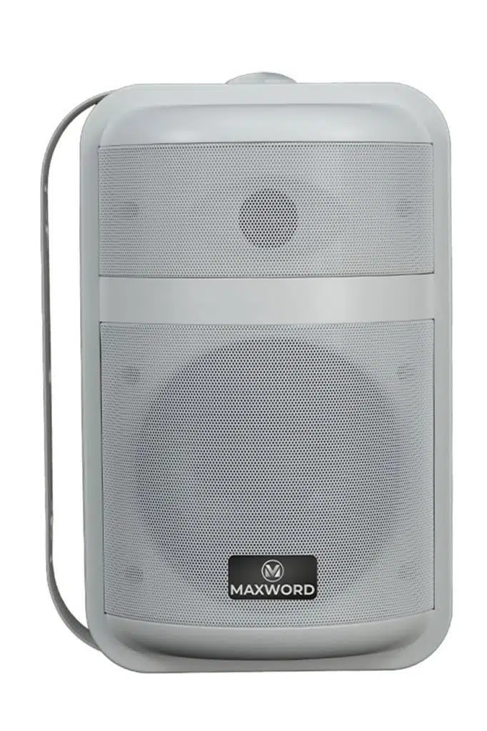 Maxword MDS-106TW Yüksek Kaliteli 250W 6.5 İnç 16 ohm/100V İki Yollu Duvar Tipi Sütun Hoparlör Maxword MDS-106TW Yüksek Kaliteli 250W 6.5 İnç 16 ohm/100V İki Yollu Duvar Tipi Sütun Hoparlör