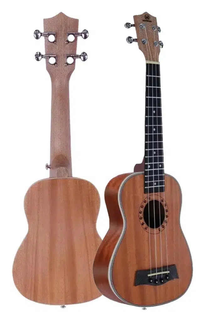 Maxword MU-21 PRO Yüksek Kaliteli Maun Soprano Ukulele Seti