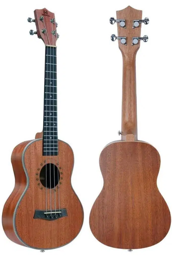 Maxword MU-24 PRO Yüksek Kaliteli Maun Concert Ukulele Seti