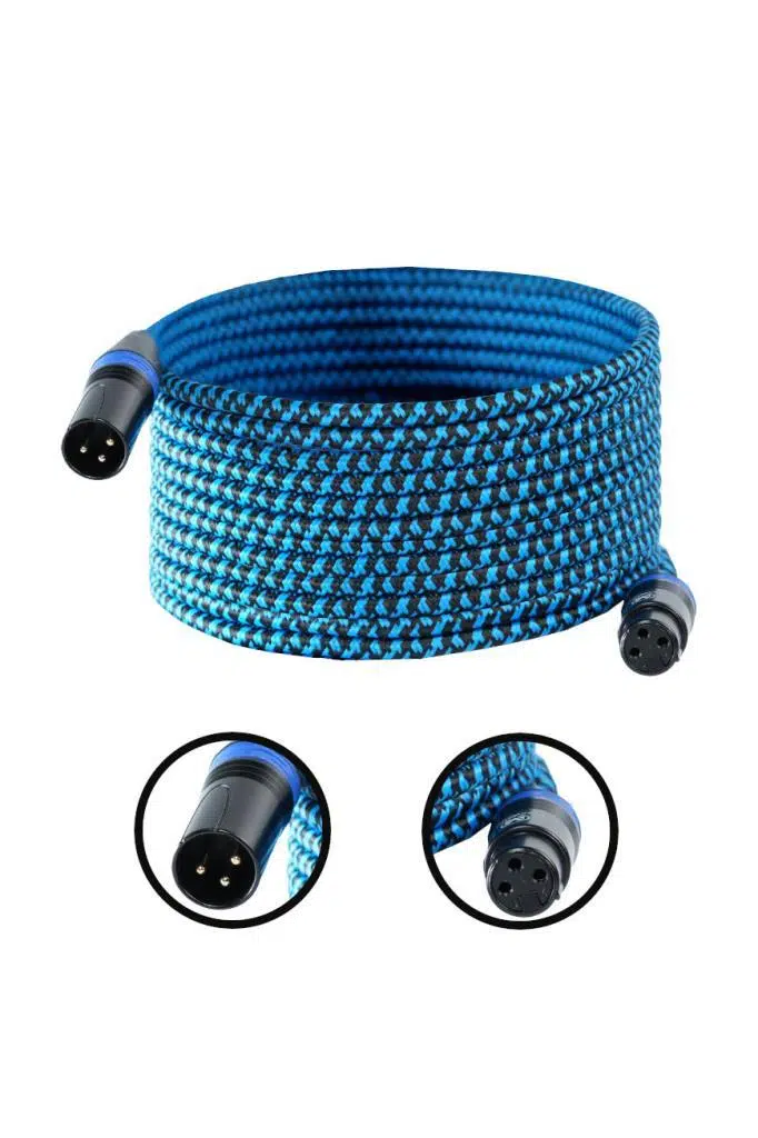 Maxword MXLR-25M Yüksek Kaliteli XLR TO XLR 25 mt. Mikrofon Kablosu