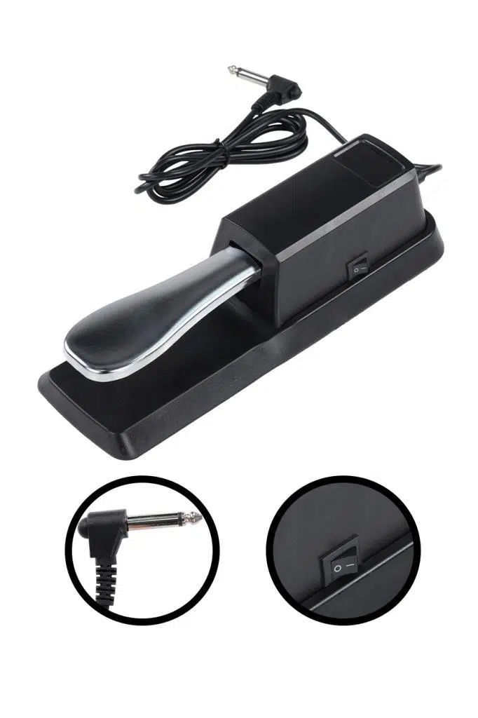 Maxword PP-05M Sustain Pedalı (6.35mm Sustain Çıkışı Olan Tüm Ürünlerle Uyumlu) Maxword PP-05M Sustain Pedalı (6.35mm Sustain Çıkışı Olan Tüm Ürünlerle Uyumlu)