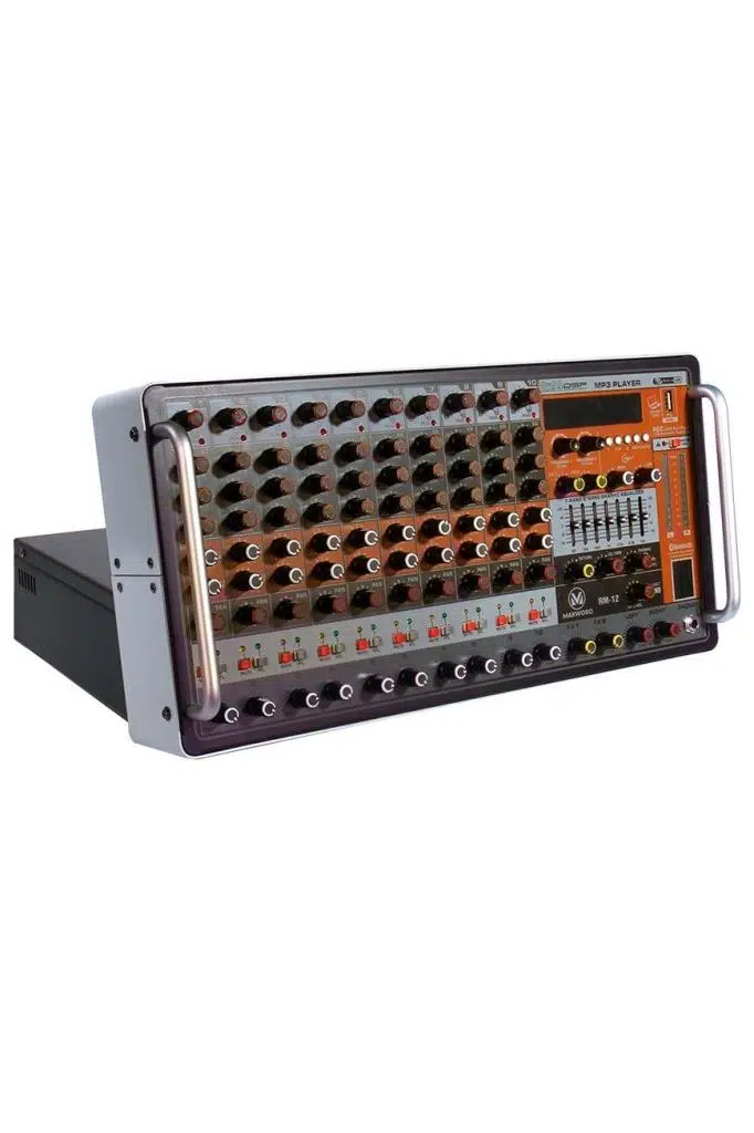 Maxword RM-12 Yüksek Kaliteli Rack Tipi Mixer 12 Kanal 2x550 Watt Maxword RM-12 Yüksek Kaliteli Rack Tipi Mixer 12 Kanal 2x550 Watt