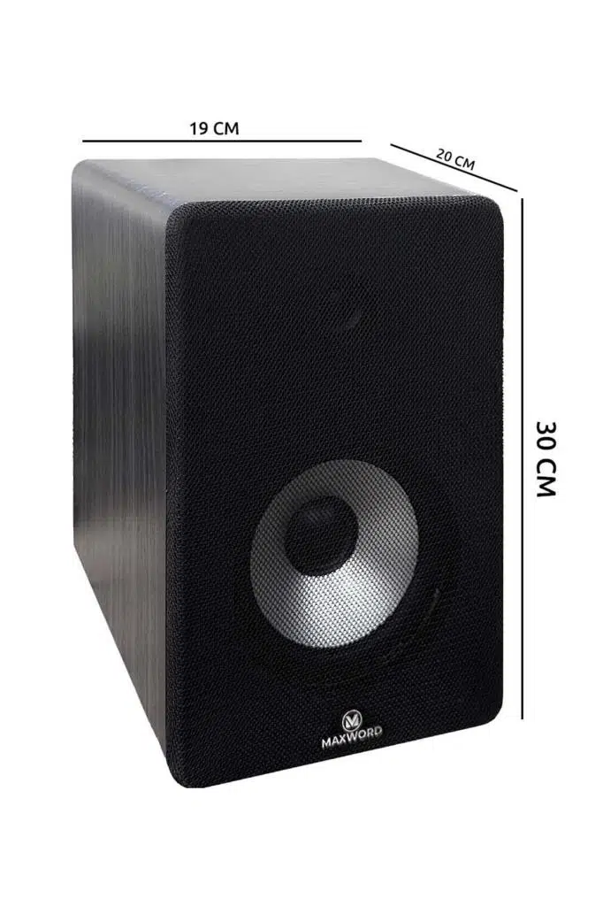 Maxword RM-500 Aktif Stüdyo Referans Monitörü 5 İNÇ ÇİFT Bluetooth USB 180 Watt