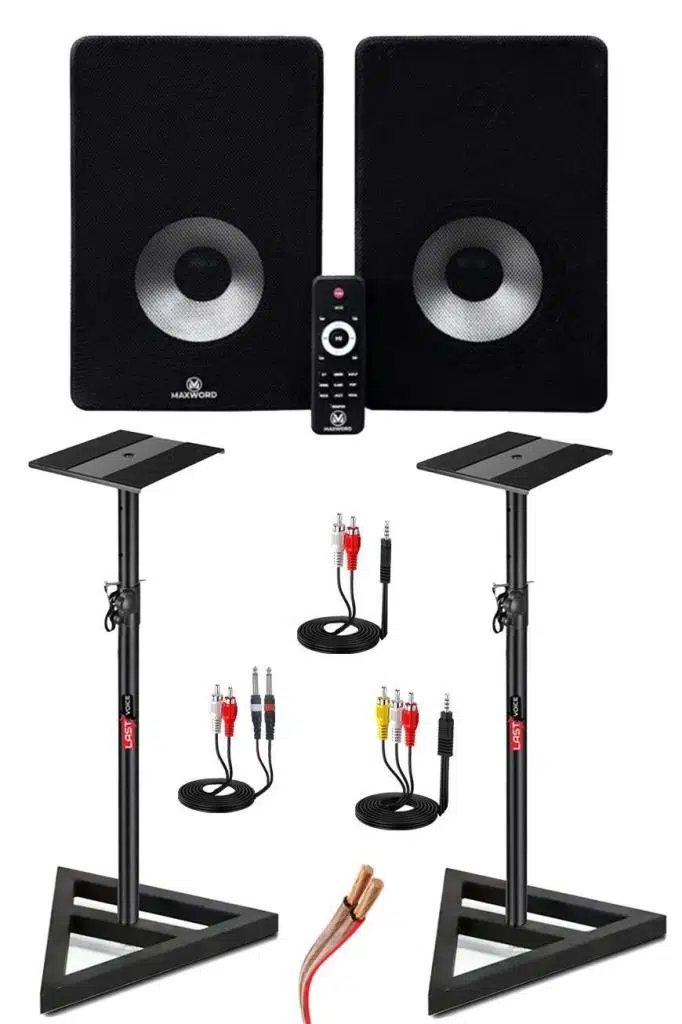 Maxword RM-500ST 5'' Referans Monitörü Yükseklik Ayarlı Stand Dahil Maxword RM-500ST 5'' Referans Monitörü Yükseklik Ayarlı Stand Dahil