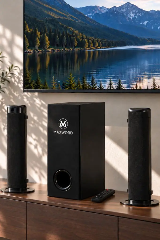Maxword SLC-275 Bluetooth 5.3 Ayrılabilir Soundbar Subwooferlı TV Ses Sistemi HDMI ARC Optik AUX USB