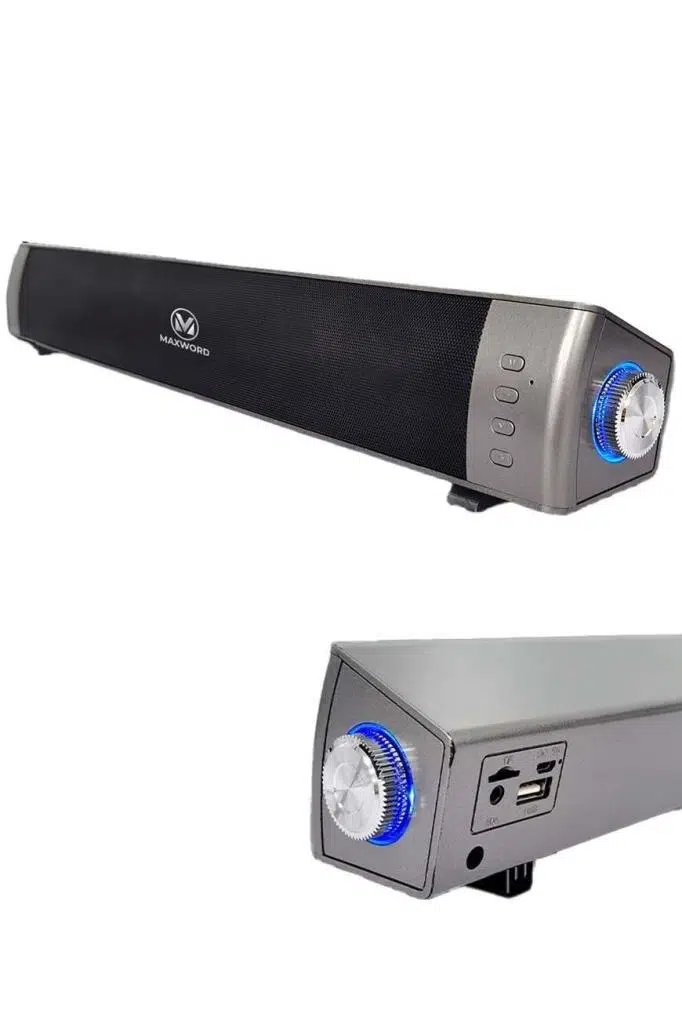 Maxword SLC-40USB-BT Şarjlı Soundbar 40 Watt Bluetooth USB Şarjlı (46x7x6 cm)