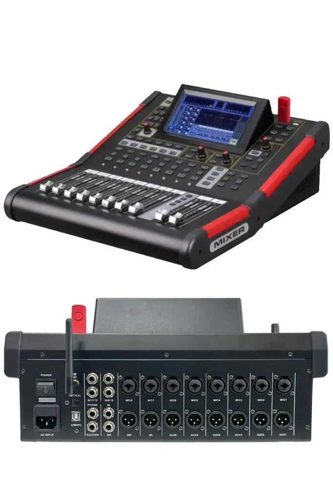 Maxword W12 PRO 12 Kanal Dijital Mixer Profesyonel Sahne Mikseri Maxword W12 PRO 12 Kanal Dijital Mixer Profesyonel Sahne Mikseri