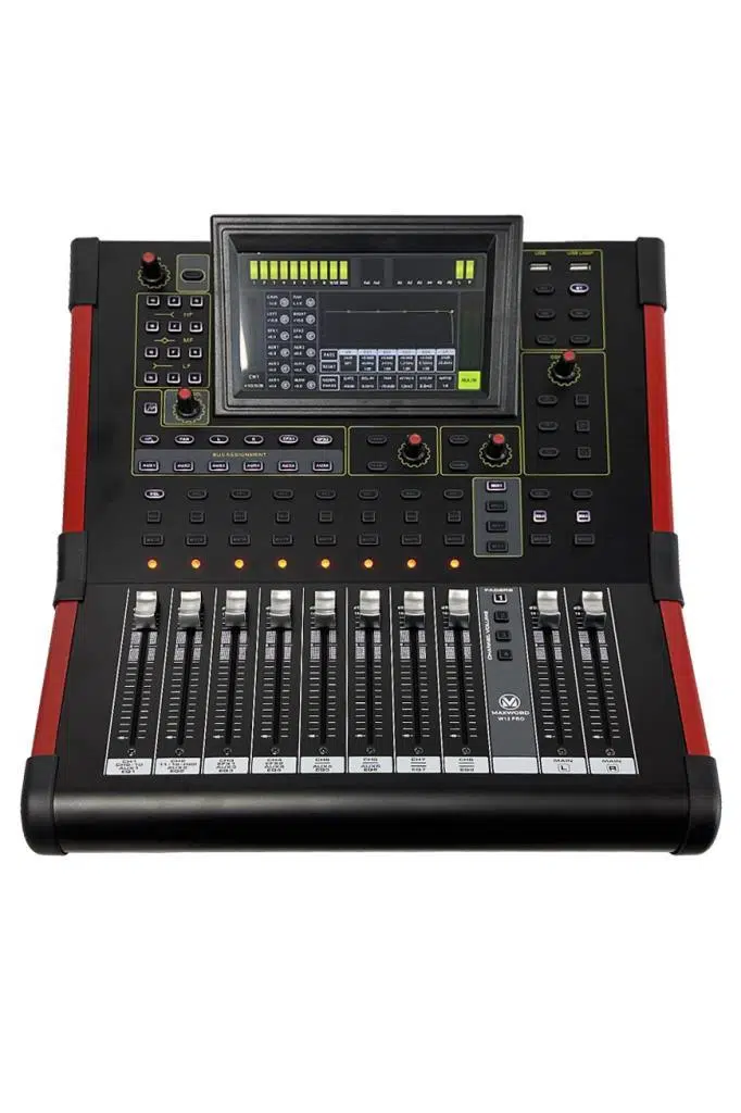 Maxword W12 PRO 12 Kanal Dijital Mixer Profesyonel Sahne Mikseri Maxword W12 PRO 12 Kanal Dijital Mixer Profesyonel Sahne Mikseri