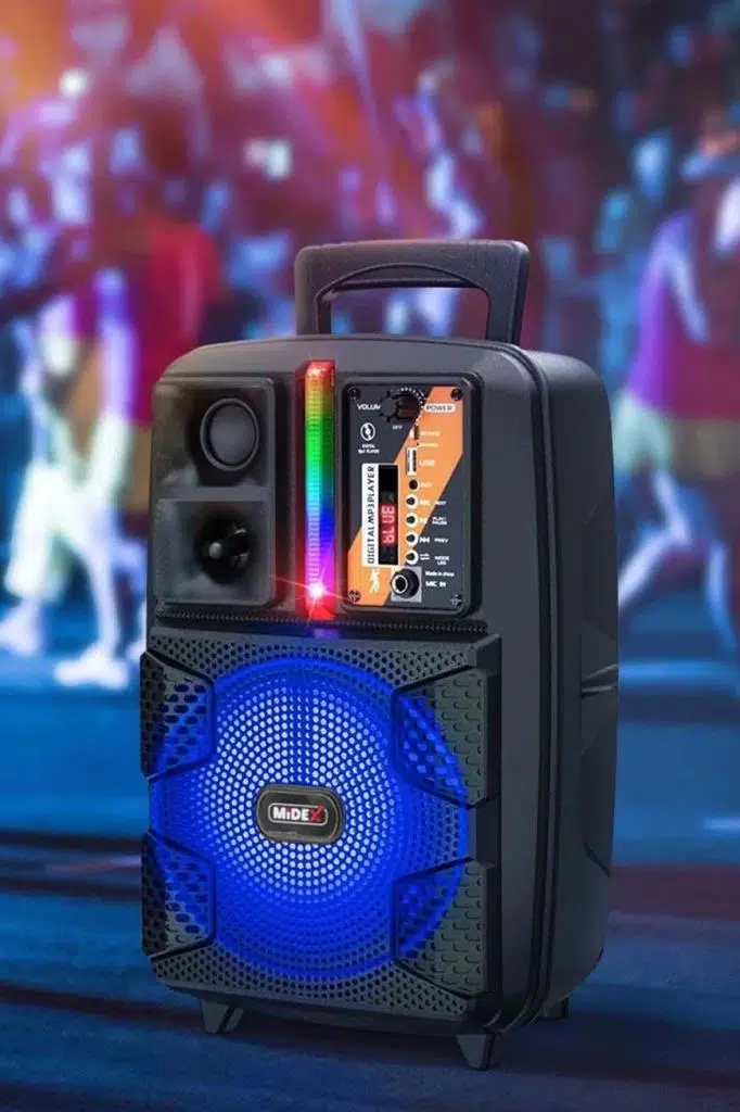 Midex 150 Watt Mikrofonlu Karaoke Eğlence Işıklı Ses Sistemi MXR-150 (Bluetooth Kayıt Usb Şarjlı) Midex 150 Watt Mikrofonlu Karaoke Eğlence Işıklı Ses Sistemi MXR-150 (Bluetooth Kayıt Usb Şarjlı)