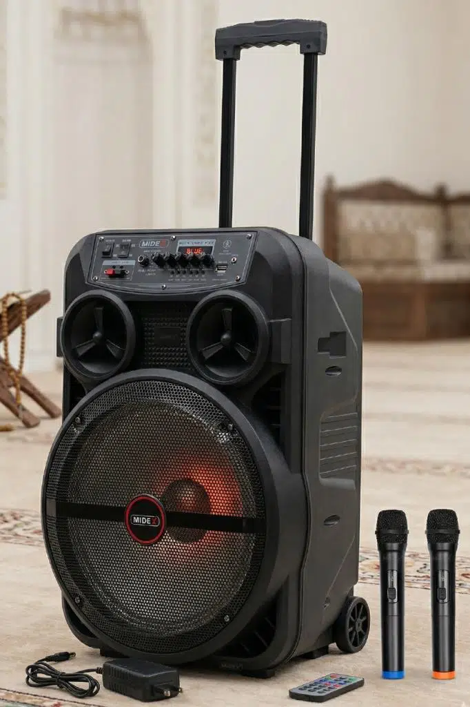 Midex 280 Watt Kablosuz Şarjlı Mikrofonlu Mevlüt Anfisi Hoparlör MXR-280 (Bluetoth Usb Echo 12 İnç) Midex 280 Watt Kablosuz Şarjlı Mikrofonlu Mevlüt Anfisi Hoparlör MXR-280 (Bluetoth Usb Echo 12 İnç)